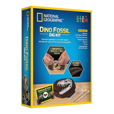 Déterrez une dent de T. Rex – National Geographic – Univers RcLoisirs