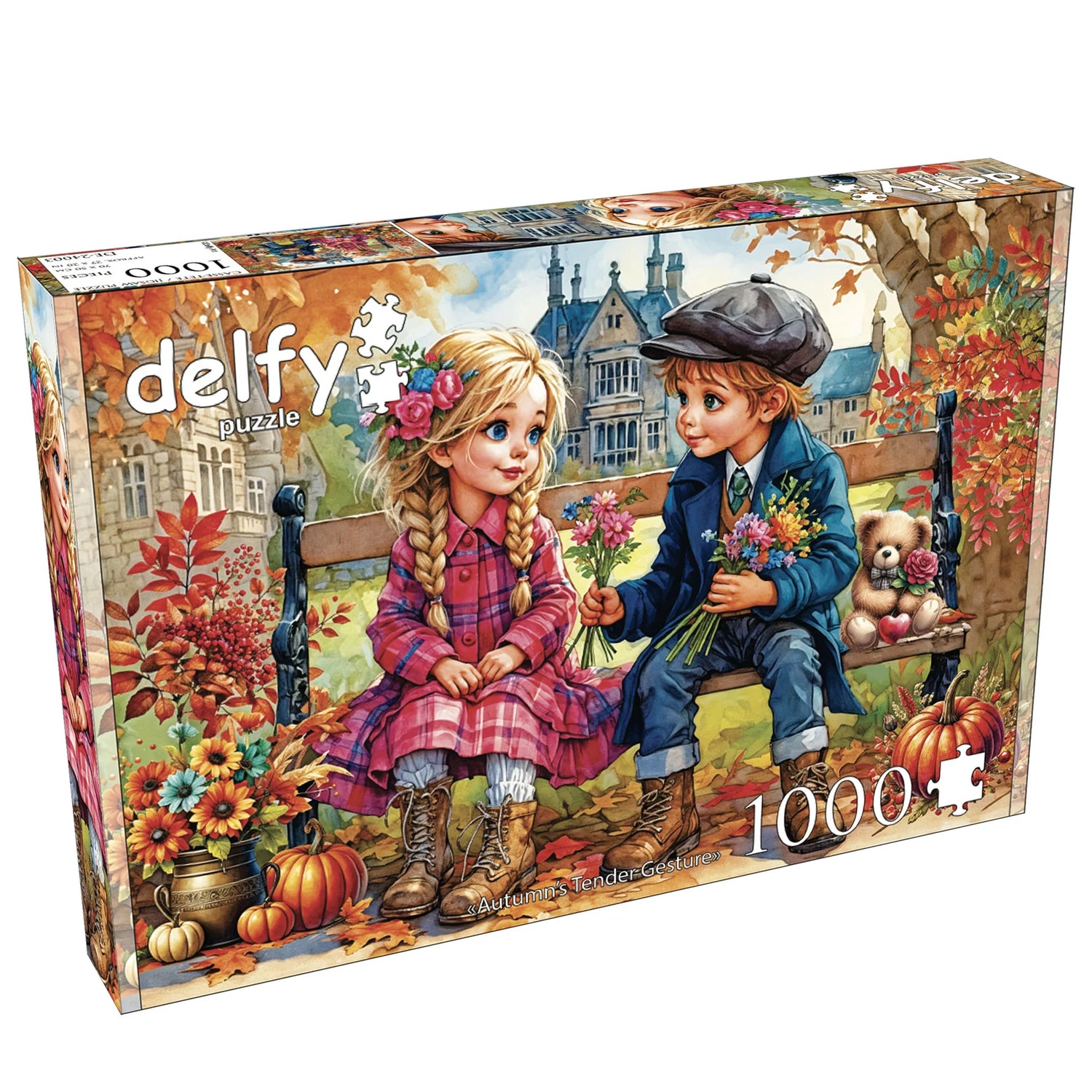 Delfy - Autumn's Tender Gesture – Casse-tête – 1000 pièces – Univers RcLoisirs