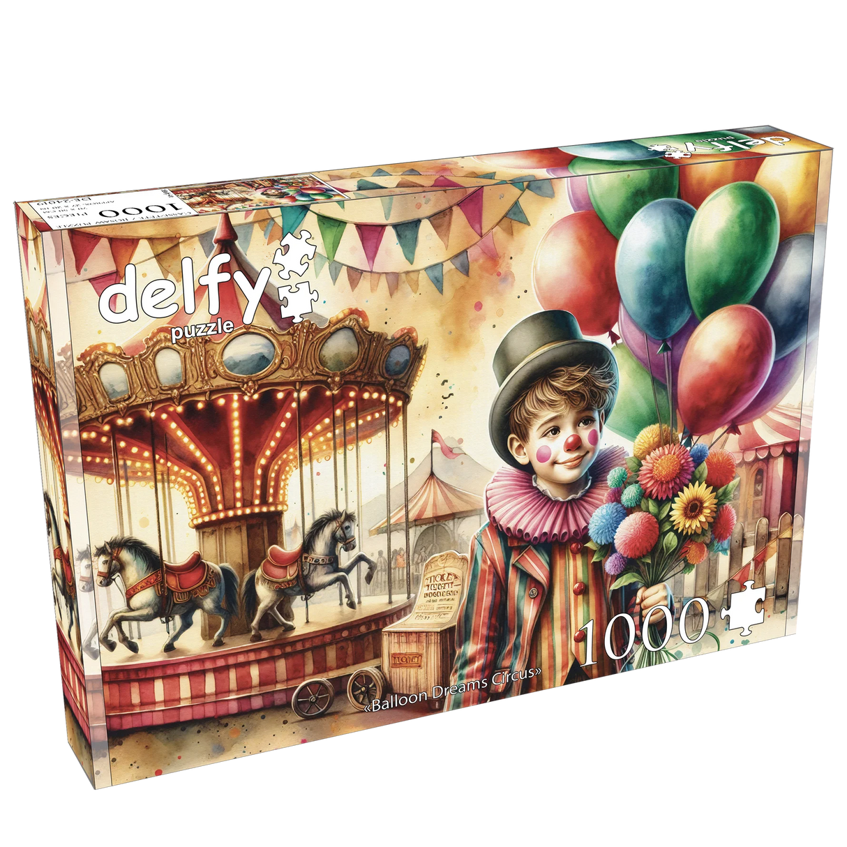 Delfy - Balloon Dreams Circus – Casse-tête – 1000 pièces – Univers RcLoisirs