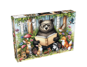 Delfy - Bear's Storytime Circle – Casse-tête – 1000 pièces – Univers RcLoisirs