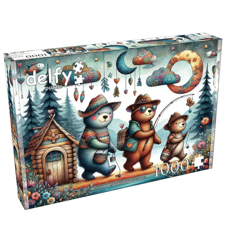 Delfy - Boho Expedition – Casse-tête – 1000 pièces – Univers RcLoisirs