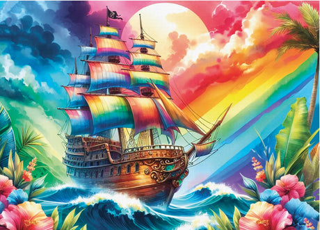 Delfy - Colorful Horizons – Casse-tête – 1000 pièces – Univers RcLoisirs