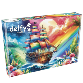 Delfy - Colorful Horizons – Casse-tête – 1000 pièces – Univers RcLoisirs