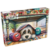 Delfy - Courage Under Cover – Casse-tête – 1000 pièces – Univers RcLoisirs