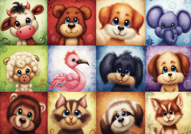 Delfy - Cuteness In Dozen - Casse-tête - 1000 pièces - Univers RcLoisirs