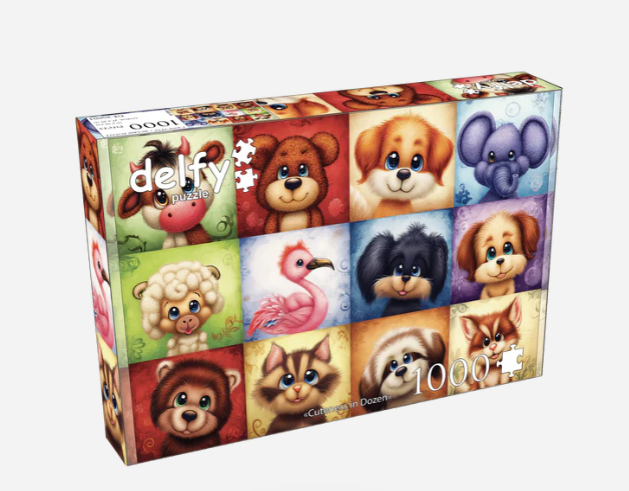 Delfy - Cuteness In Dozen - Casse-tête - 1000 pièces - Univers RcLoisirs