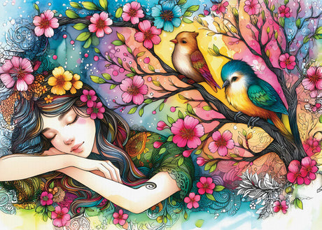 Delfy - Dreaming in Bloom – Casse-tête – 1000 pièces – Univers RcLoisirs