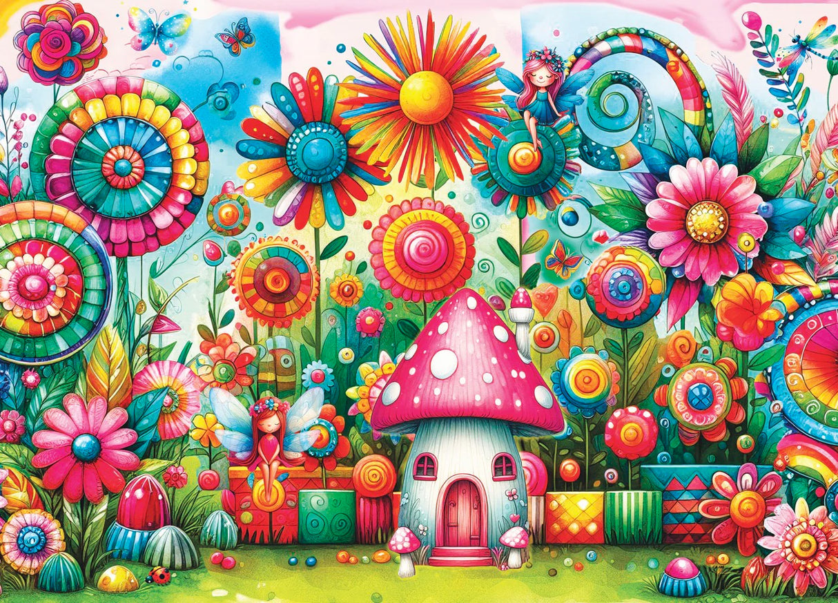 Delfy - Dreamy Garden – Casse-tête – 1000 pièces – Univers RcLoisirs