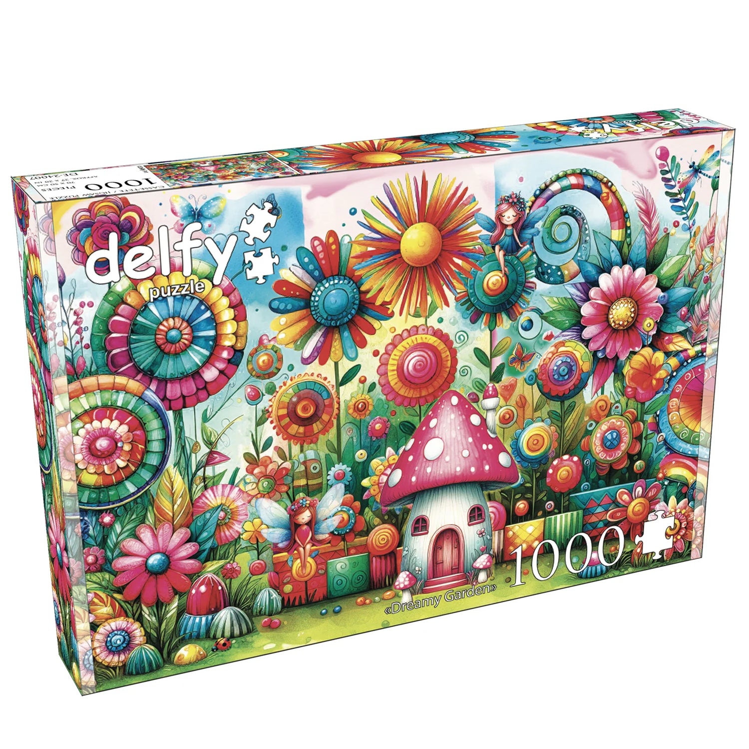 Delfy - Dreamy Garden – Casse-tête – 1000 pièces – Univers RcLoisirs