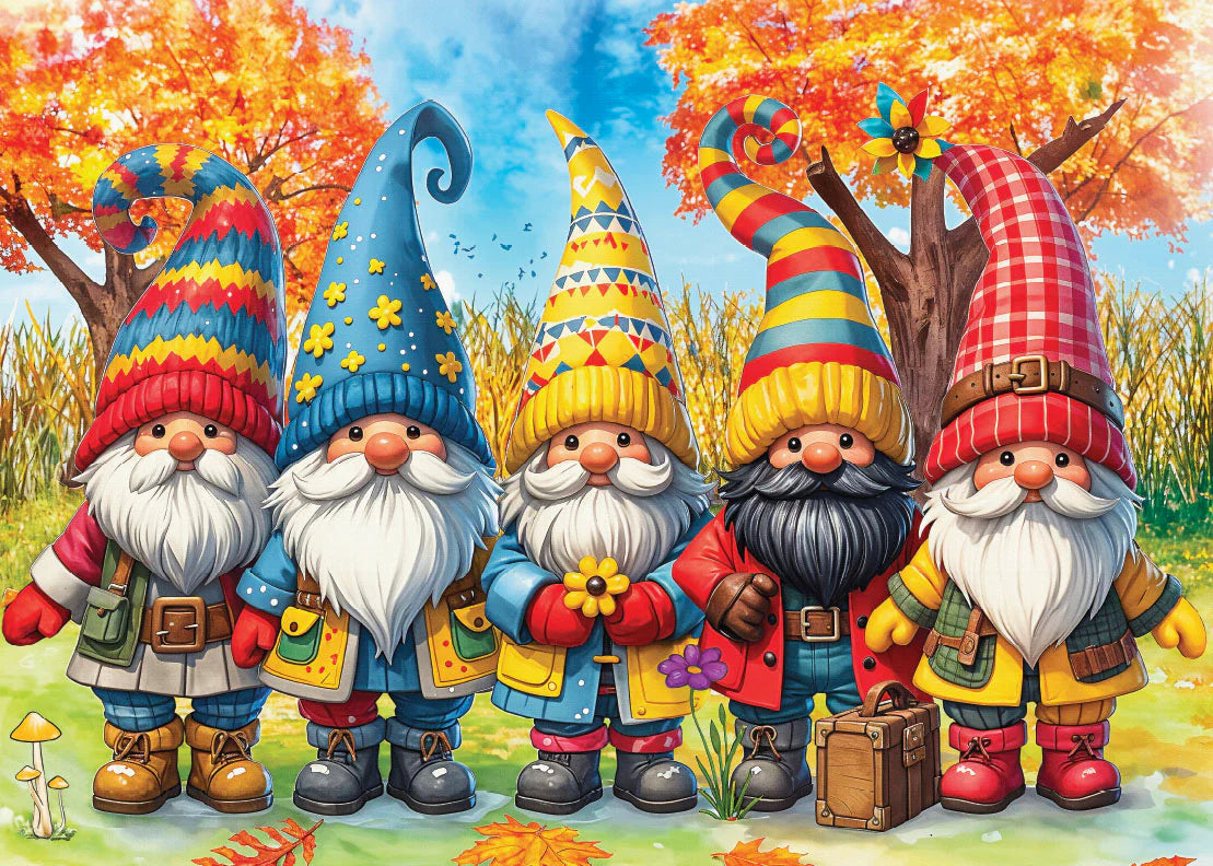 Delfy - Esprit d'automne – Casse-tête – 1000 pièces – Univers RcLoisirs