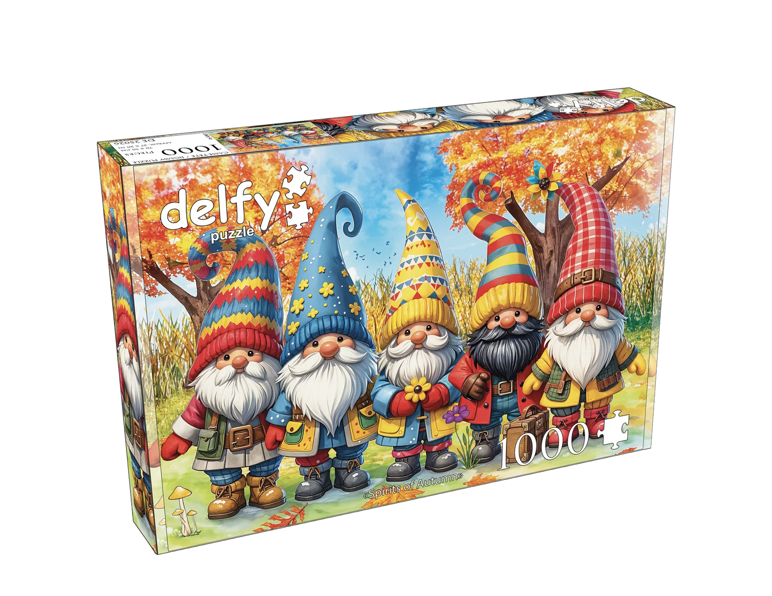 Delfy - Esprit d'automne – Casse-tête – 1000 pièces – Univers RcLoisirs
