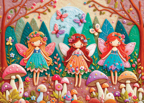 Delfy - Fables in Felt – Casse-tête – 1000 pièces – Univers RcLoisirs