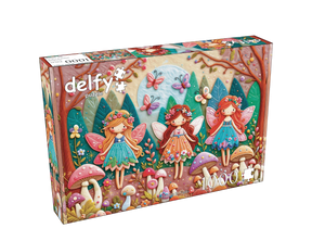 Delfy - Fables in Felt – Casse-tête – 1000 pièces – Univers RcLoisirs