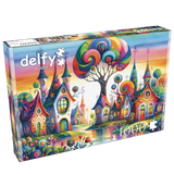 Delfy - Fantasia Street – Casse-tête – 1000 pièces – Univers RcLoisirs
