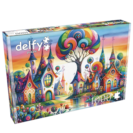 Delfy - Fantasia Street – Casse-tête – 1000 pièces – Univers RcLoisirs