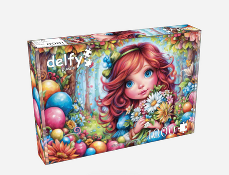 Delfy - Floral Harmony - Casse-tête - 1000 pièces - Univers RcLoisirs