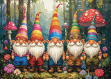 Delfy - Forest Gnome Gathering - Casse-tête - 1000 pièces - Univers RcLoisirs