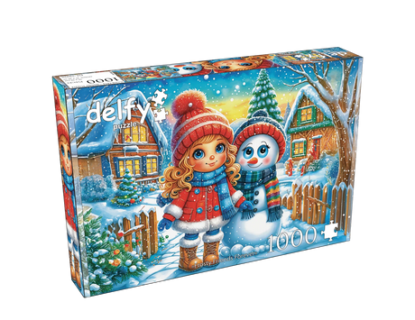 Delfy - Frosty friends forever – Casse-tête – 1000 pièces – Univers RcLoisirs