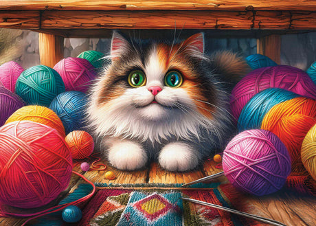 Delfy - Fuzz among threads – Casse-tête – 1000 pièces – Univers RcLoisirs