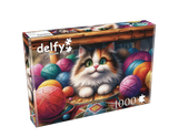 Delfy - Fuzz among threads – Casse-tête – 1000 pièces – Univers RcLoisirs