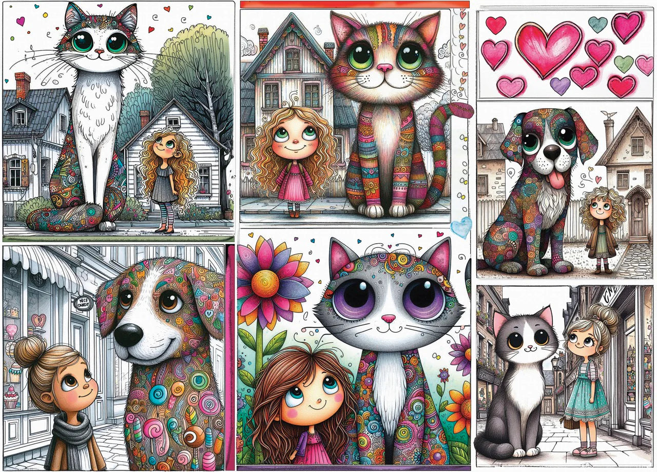 Delfy - Giant Friendships – Casse-tête – 1000 pièces – Univers RcLoisirs