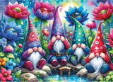 Delfy - Gnomes Among Flowers – Casse-tête – 1000 pièces – Univers RcLoisirs