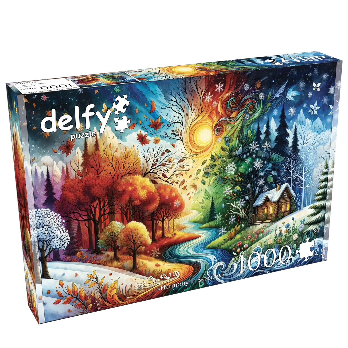 Delfy - Harmony in Season – Casse-tête – 1000 pièces – Univers RcLoisirs
