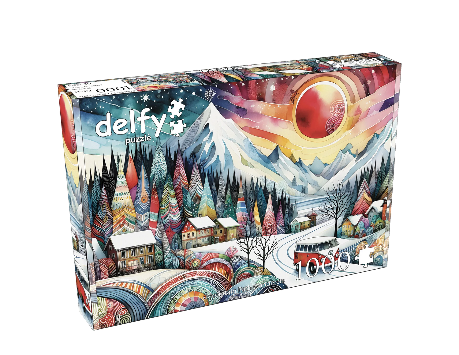 Delfy - Mountain Path Wandere – Casse-tête – 1000 pièces – Univers RcLoisirs