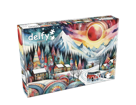 Delfy - Mountain Path Wandere – Casse-tête – 1000 pièces – Univers RcLoisirs