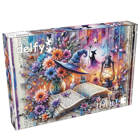 Delfy - Mystic Spellbook – Casse-tête – 1000 pièces – Univers RcLoisirs