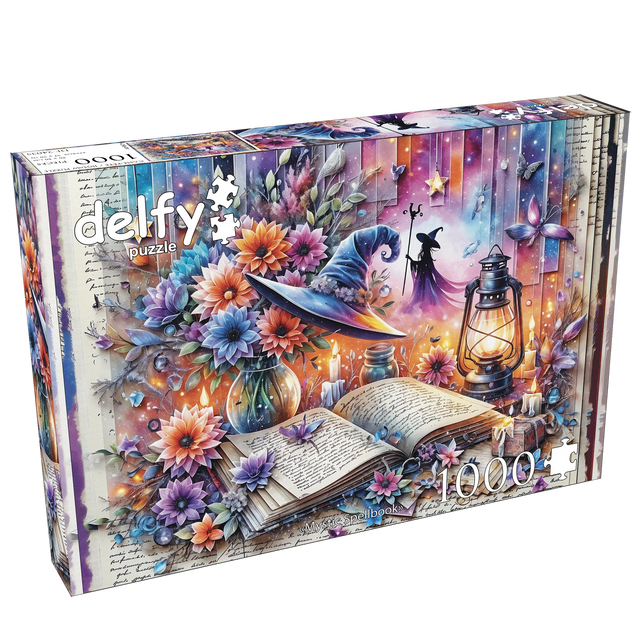 Delfy - Mystic Spellbook – Casse-tête – 1000 pièces – Univers RcLoisirs
