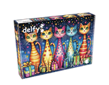 Delfy - Purrfectly Wrapped – Casse-tête – 1000 pièces – Univers RcLoisirs