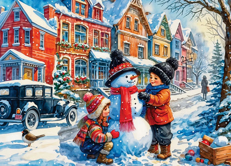 Delfy - Scene d'hiver – Casse-tête – 1000 pièces – Univers RcLoisirs