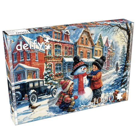 Delfy - Scene d'hiver – Casse-tête – 1000 pièces – Univers RcLoisirs