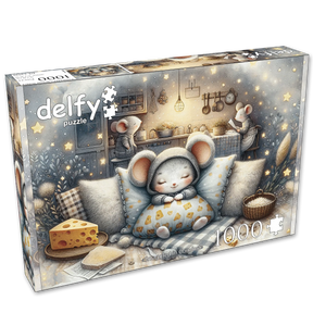 Delfy - Snuggled in Comfort – Casse-tête – 1000 pièces – Univers RcLoisirs