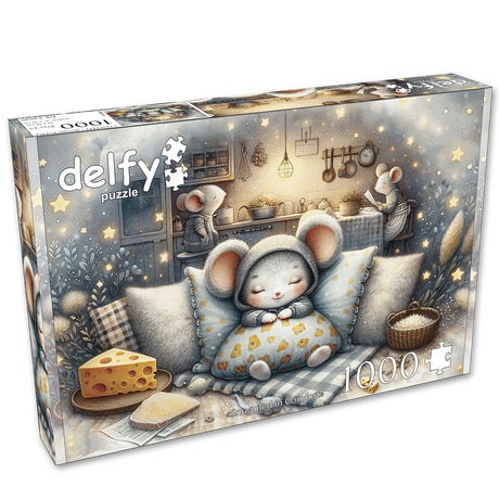 Delfy - Snuggled in Comfort – Casse-tête – 1000 pièces – Univers RcLoisirs