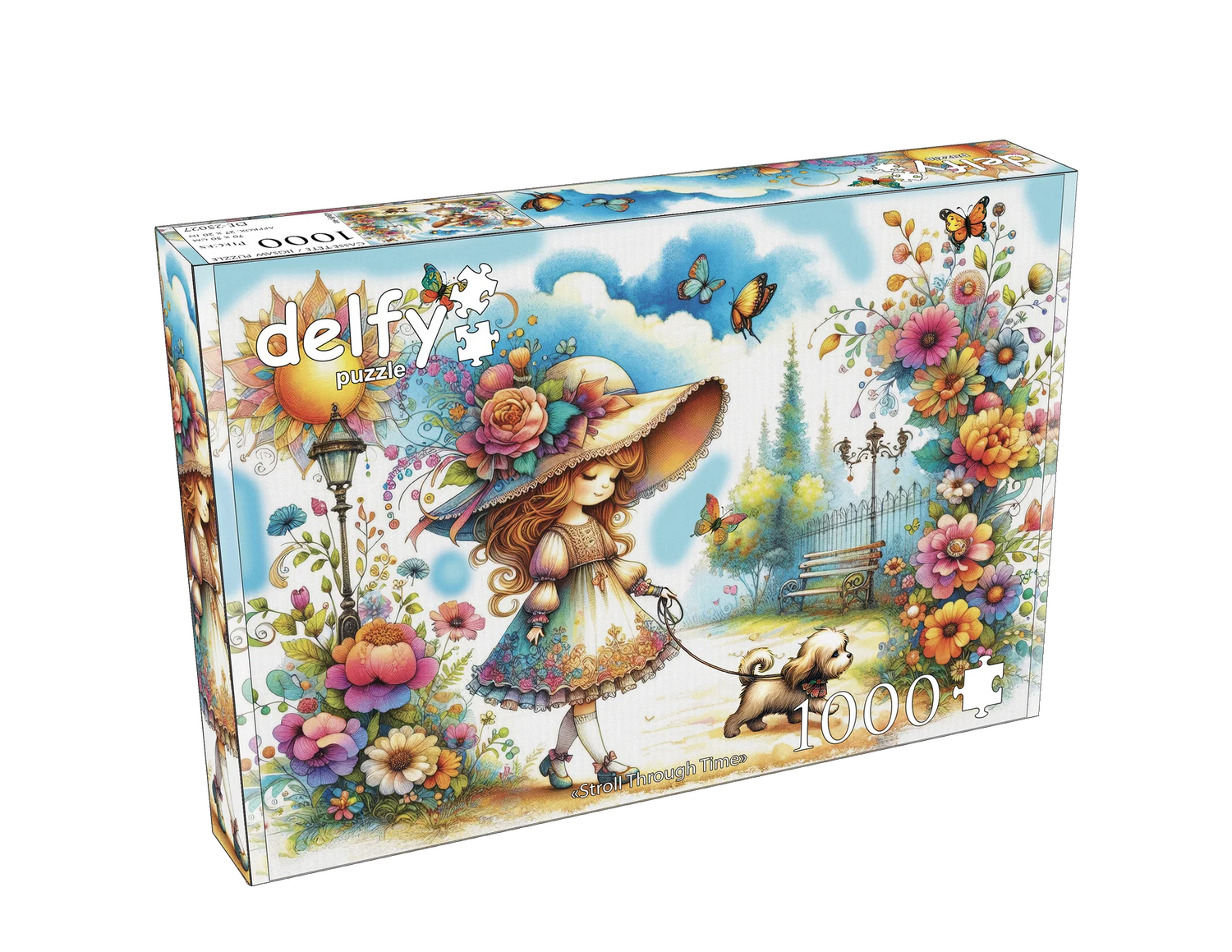 Delfy - Stroll Through Time – Casse-tête – 1000 pièces – Univers RcLoisirs