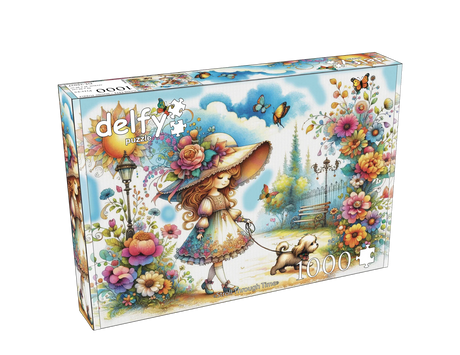 Delfy - Stroll Through Time – Casse-tête – 1000 pièces – Univers RcLoisirs
