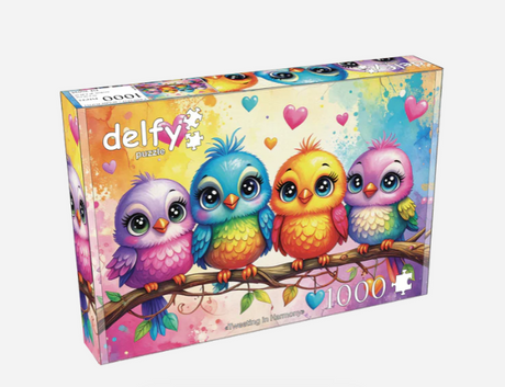 Delfy - Tweeting In Harmony - Casse-tête - 1000 pièces - Univers RcLoisirs