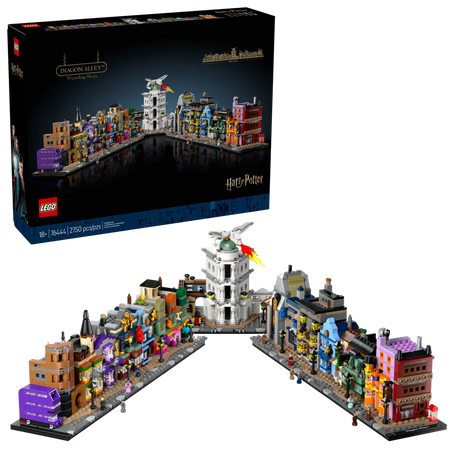 Diagon Alley – Boutiques Magiques LEGO 76444 – Univers RcLoisirs