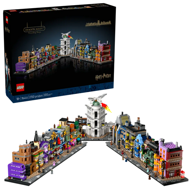 Diagon Alley – Boutiques Magiques LEGO 76444 – Univers RcLoisirs