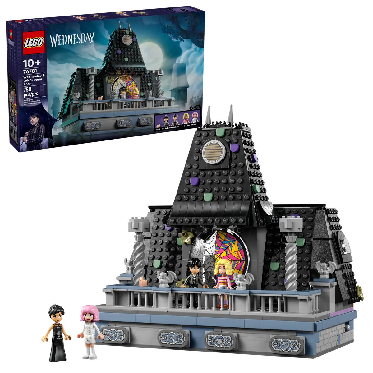 Dormitorium de Mercredi Addams & Enid – LEGO 76781 – Univers RcLoisirs