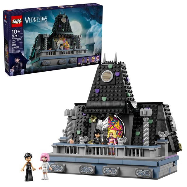 Dormitorium de Mercredi Addams & Enid – LEGO 76781 – Univers RcLoisirs