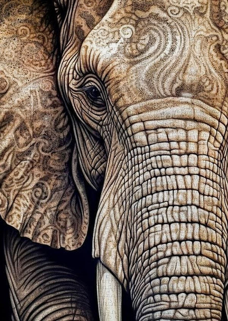 Elephant – Casse-tête – 1000 pièces – Enjoy – Univers RcLoisirs