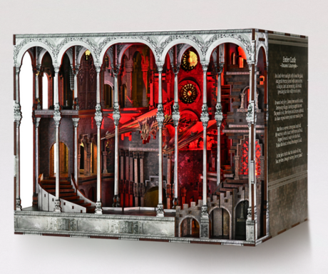 Ember Castle – Book Nook 3D en bois – LED – Haute gamme – Univers RcLoisirs