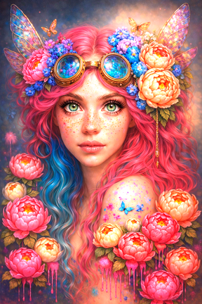 PRÉ-COMMANDE / Peinture diamant 5D - Haute Gamme - Fée Aurora - Univers RcLoisirs