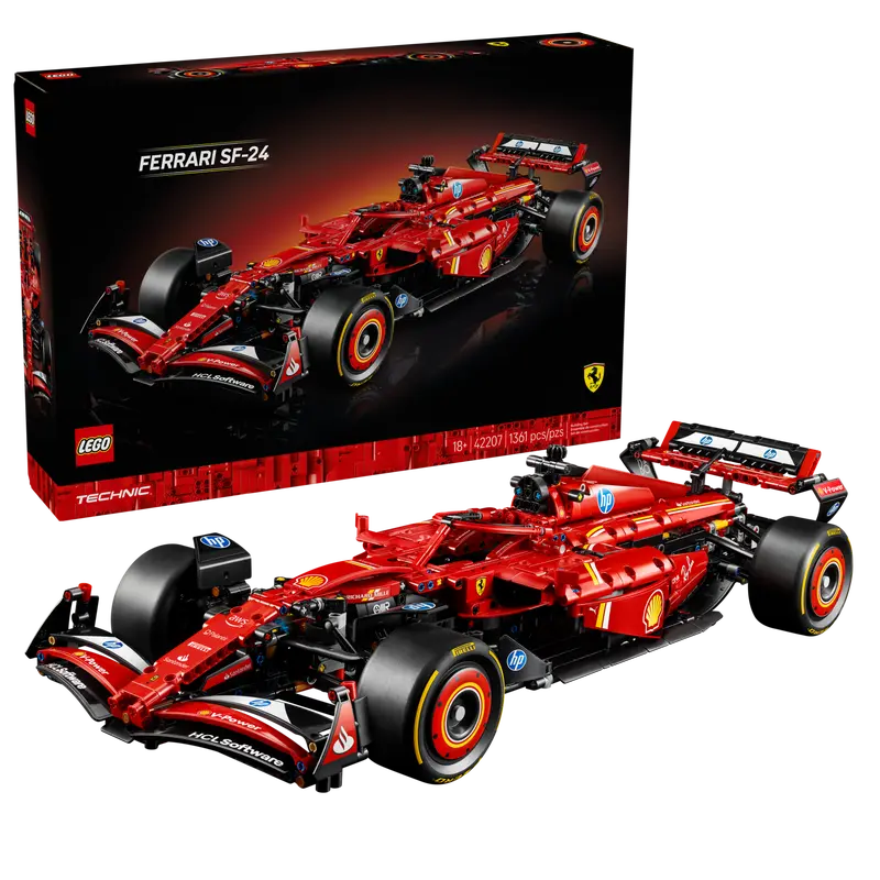 Ferrari SF-24 F1 Car – LEGO® Technic™ 42207 – Univers RcLoisirs