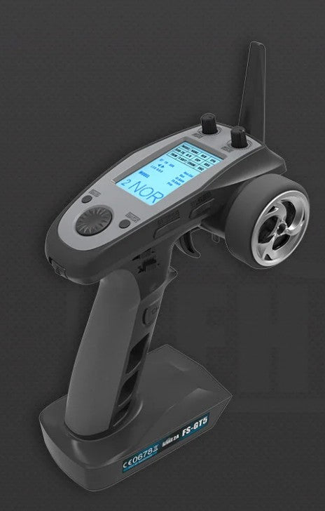 FS-GT5 – Émetteur 6 canaux avec récepteur pour voitures et bateaux RC