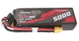 GEA503S60SXGT batterie LiPo Gens Ace G-Tech Smart Shorty de 11,1 V, 5000 mAh et 60C avec connecteur XT60. Puce intelligente intégrée, format compact et performances élevées pour les véhicules RC.