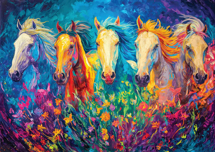 Galop lumineux – Casse-tête – 1000 pièces - Univers RcLoisirs